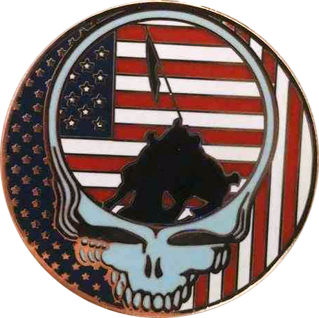 'The Dead' Flag Pin